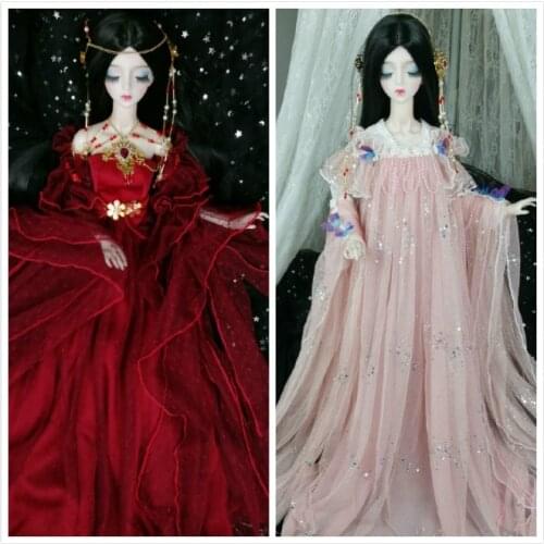 1/3 BJD Doll Joints Movable body doll DIY make up 58 cm Female Dolls with dress