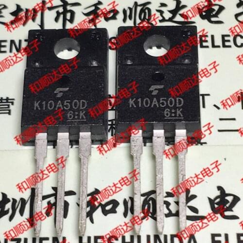 10pcs/lot K10A50D TK10A50D New Spot TO-220F