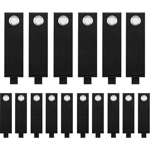 16 PCS Heavy Duty Storage Straps Tool Organizers Storage Nylon Fastening Straps For House Basement Hook Hose Rope Wrap