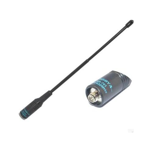 2pcs NAGOYA NA-701 SMA-F SMA-Female Dual Band Antenna VHF/UHF 144/430MHz for Baofeng UV5R UV-5RA BF-888S