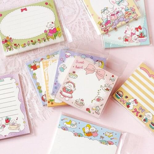 20sets/lot Memo Pads Sticky Notes Sweetness full Paper diary Scrapbooking Stickers Office School stationery Notepad