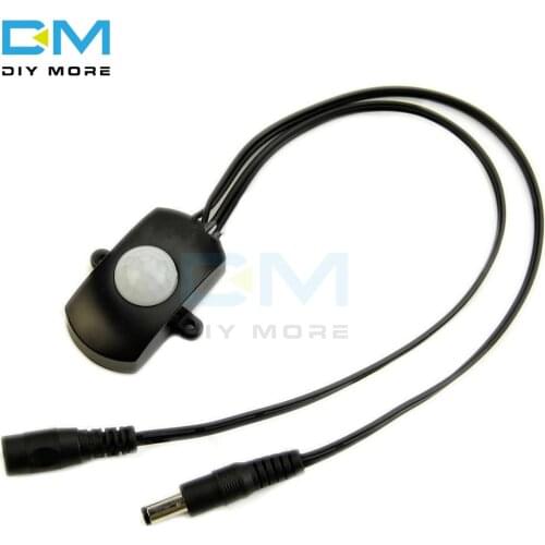DC 5-24V Human Sensor Module Body Sensor Module LED Strip Automatic MINI PIR Infrared Motion Sensor Detector Switch