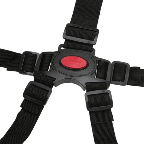 Baby protection 5-point stroller seat belt Stroller Accessories harness Shoulder strap Cross fixed in dining chairs,carts,seats
