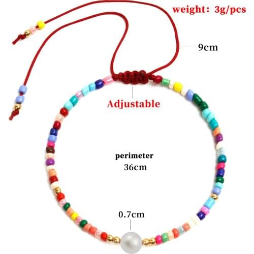 Bohemian Beads Womens Bracelets Friendship Jewelry Fashion DIY Bijoux Femme Simple Pearl Bracelets for Women Drop Shipping