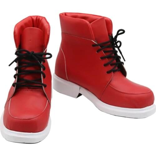 My Hero Academia Boku No Hero Akademia Izuku Midoriya Red Cosplay Shoes Boots Halloween Carnival Party Costume Accessory