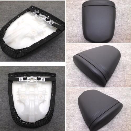 Black Rear Pillion Passenger Seat For Suzuki GSX-R GSXR 600 750 K4 K5 2004 2005 rear seat cushion