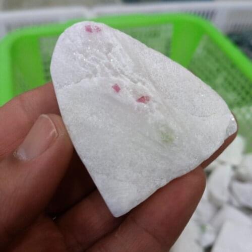 DHXYZB 20-50g natural Crystal red point Intergrowth of crystal and raw stone Rock raw mineral Specimen Healing Reiki home Decor