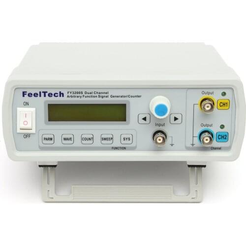 Dual-channel Arbitrary Waveform DDS Function Signal Generator 24MHz Sine Square Wave Sweep Counter Waveform/Pulse Frequency Mete
