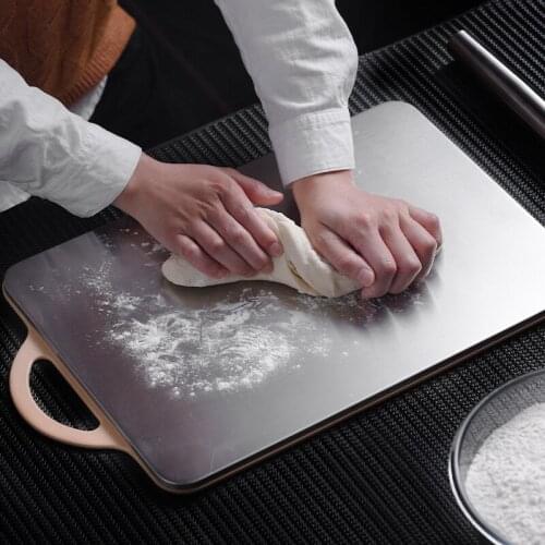 Double-sided cutting board kneading vegetable meat cutting board hanging hole accessories antibacterial PP anti-overflow kitchen