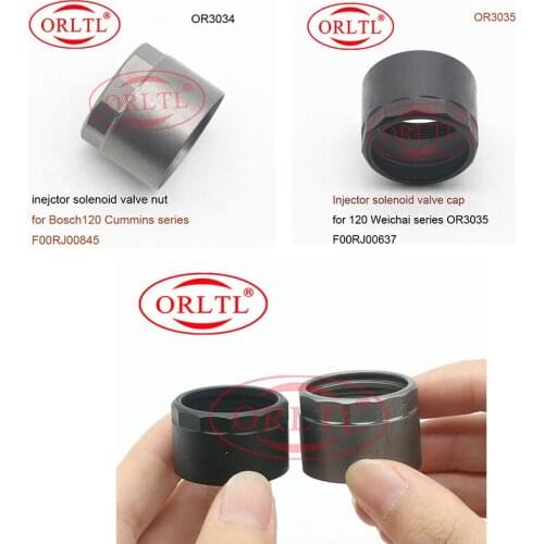 F00RJ00637 F00RJ00845 Common Rail inejctor solenoid valve nut /cap for B0SCH120 Weichai, Cum mins series OR3035 OR3034