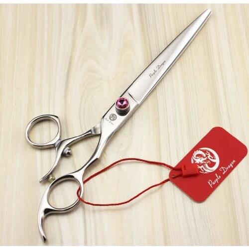 Purple Dragon Swivel Thumb pet scissors Pet Grooming Scissors 7.5"