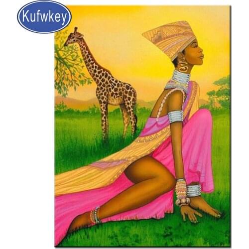 Egypt Women animal Diamond Painting America people Diamond mosaic full square round drills puzzle diamond Embroidery sale