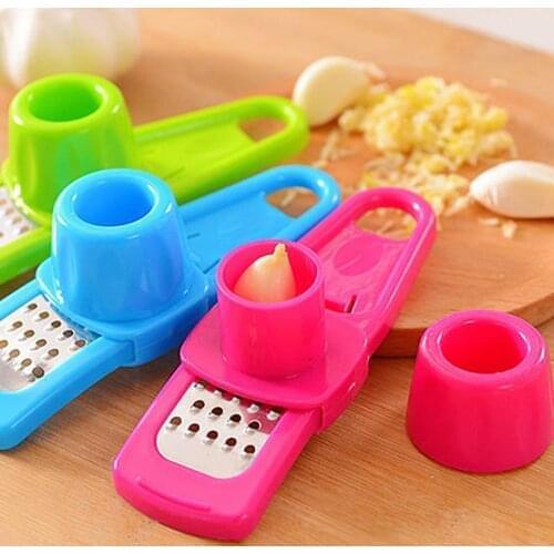 Creative Simple Grind Garlic Ginger Device Kitchen Tools Mill 2016 Random Color