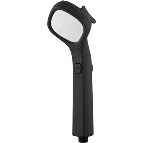 Square Shower Head 4 Gear Pressurized Shower Head High Pressure Handheld Water-Saving Filter Accessories