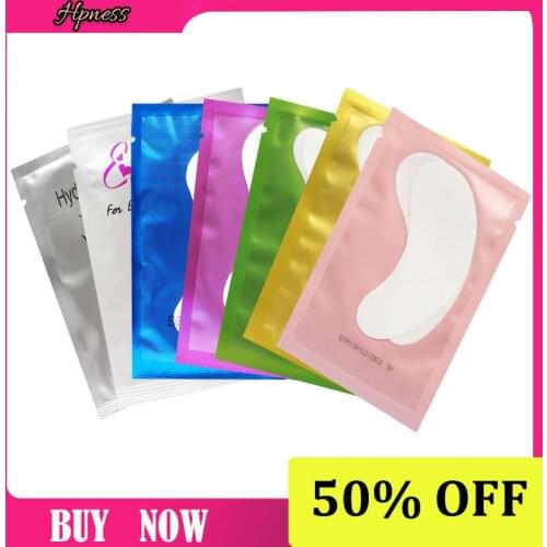 500 Pairs Eyepads For Eyelash Extension Professional Eyelash Pad Lashes Extension MaskTattoo Pigment Holder Eyepads Eye Gel