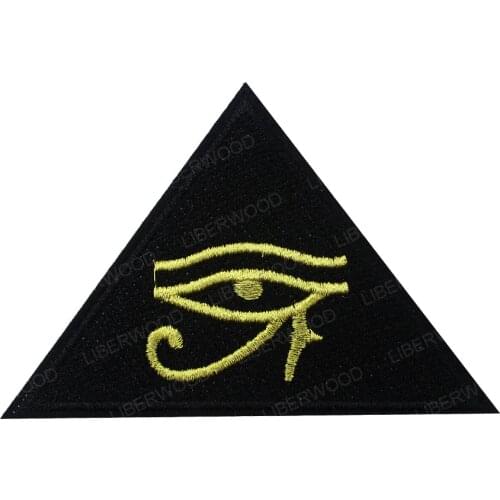 Eye of Horus patch ancient Egyptian symbol protection power Iron on sew Patch Badge Applique for Clothing Shirt