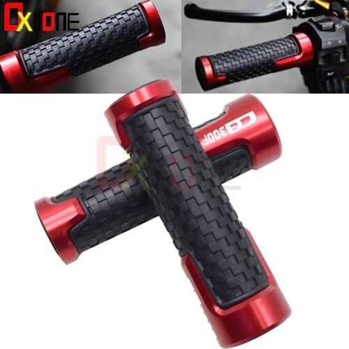 7/8"22mm Motorcycle Anti Skid scooter Handle Grips Bar Hand Bar grip Handlebar For Honda CBR 300R CB300F FA CBR 300R CB300F F A