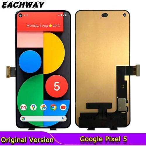 6.0" OLED Screen For Google Pixel 5 LCD Display Touch Screen Digitizer Assembly Replacement Parts For Google Pixel5 LCD Diaplay