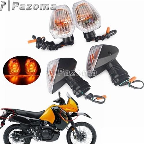 Motorbike Front Rear Blinker Lamp 12V 21W OEM Motorcycle Turn Signal Indicator Light for KAWASAKI NINJA ZX-6R 636 600 KLE KLR650