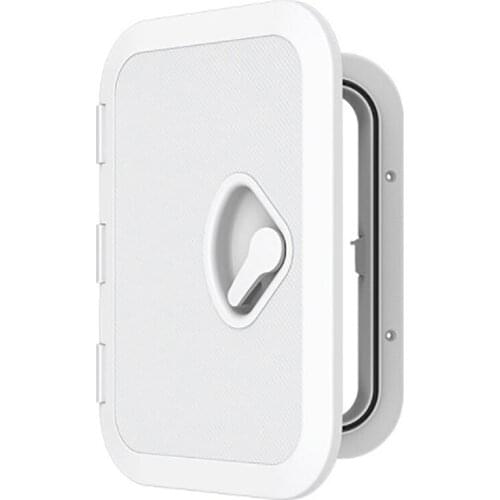 Durable Inspection Hatch Cover Marine Access Accessories Single Handle Anti Ultraviolet Boat Deck Plate Yacht 270X375mm