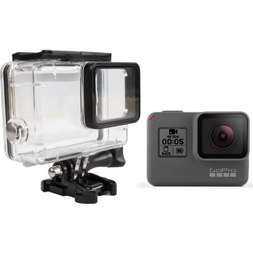 Probty Transparent Underwater Go pro 5 Waterproof Housing Diving Case Shell Drawstring Bag for GoPro Hero 5 Hero5 Accessories