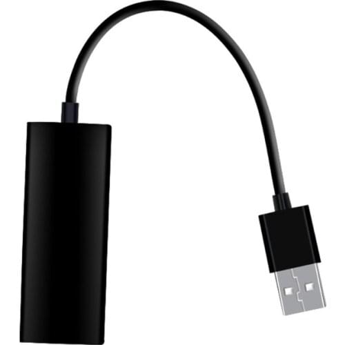 100Mbps USB 2.0 Network Card to Ethernet Lan Connection Adapter RJ45 LAN Wired Adapter Compatible with Switch/Wii/Wii U