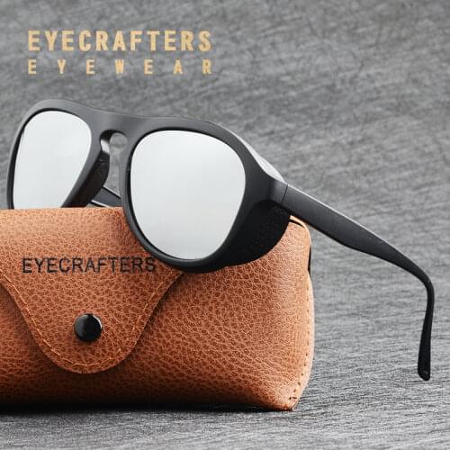 Vintage Polarized Sunglasses Mens Womens Windproof Sports Coating Detachable Sunglasses Driving Coating Mirrored Glasses UV400
