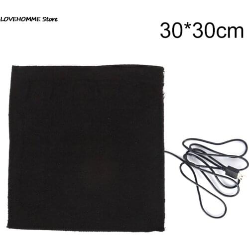 1Pcs Large 30 X 30cm USB Warm Carbon Fiber Heated Pads