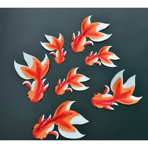 1Pcs Animal Iron On Patch Embroidered Applique Sewing Patch Clothes Stickers Garment DIY Apparel Accessories