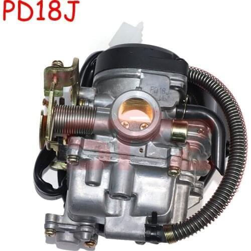 18mm PD18J Carb carburetor Carburador suitable for GY6 50CC 139QMB 139QMA Quads Motercross Scooter Moped ATV Go-Kart