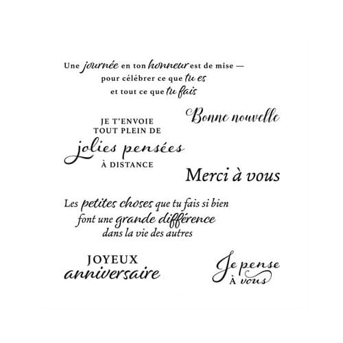 2021 Metal Cutting Dies And Stamps Stencils for Scrapbooking Stamp/photo Decorative Embossing Paper Cards Die Cut French Words