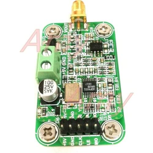 ADF4001 local oscillator module 80M-200M output frequency synthesizer PLL control program