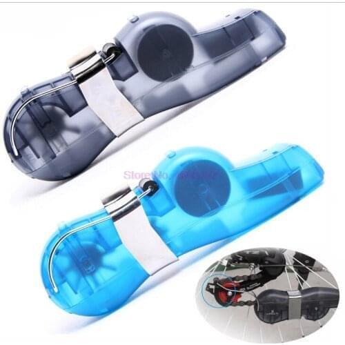 By DHL 100pcs Bike Portable Clean Machine Brushes Scrubber Wash Tool Cycling Outdoor High Quality Bicycle Chain Cleaner