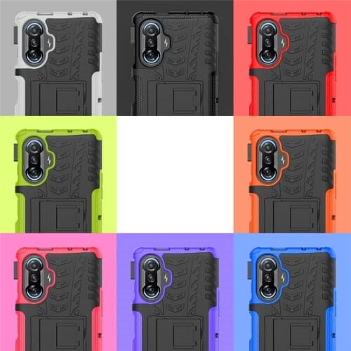 For Redmi K40 Gaming Case For Redmi K40 Cover Shockproof Texture Rubber Armor Holder Protective Phone case For Redmi K40 Gaming