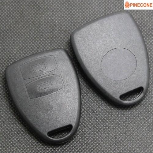 PINECONE Key Casing for ZHONGHUA ZUNCHI JUNJIE CROSS FRV FSV Car Key Remote 2 Buttons Replace Remote Key Shell With Logo