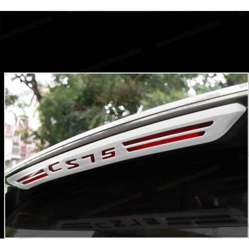 Lsrtw2017 Car Rear Brake Lights Trims Lamp Signal Moldings Accessories for Changan Cs75 2018 2019 2020 2021 Light