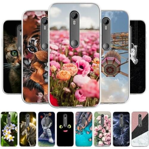 Cartoon Case For Motorola Moto G3 Phone bags Soft Cover For Motorola Moto G3 TPU Coque Capa Animal Painted Fundas Bumper