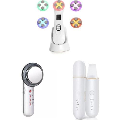 Three-piece cleansing and beauty set