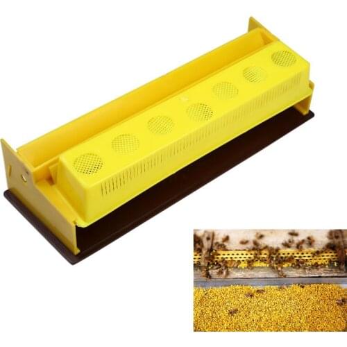 Beekeeping Pollen Trap Yellow Removable Ventilated Pollen Tray Pollen Collector Supplies Tools Bees Tool