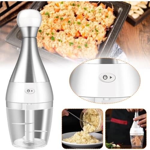 Manual Food Chopper Stainless Steel Hand Chopper Dicer Easy To Clean Slap Press Chopper For Onion Garlic Vegetable Dropshipping