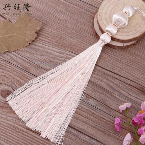 XWL 10Pcs Handmade Small Cord Curtain Tassel Fringe Key Tassel Curtain Accessory DIY Valance Stage Tablecloth Sewing Home Decor