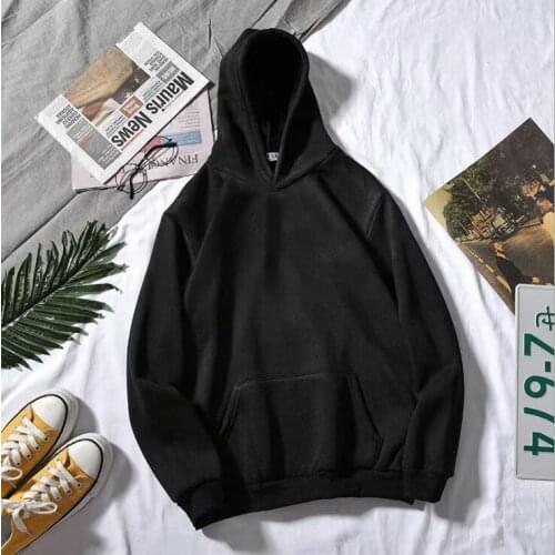 2021 Spring Autumn Women Hooded Sweatshirts Hoodies Solid Color Hoodie Male Clothes