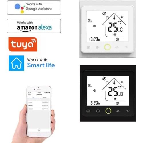 ZigBee WiFi Smart Thermostat Temperature Controller For Water/Electric Floor Heating Water/Gas Boiler For Alexa And Google Home