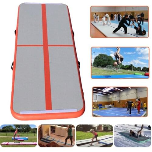 6M Length 20cm thickness Air Track Air Tumbling Floor for Gymnastics Cheerleading /Yoga/Taekwondo/Training/Home Use/Camping