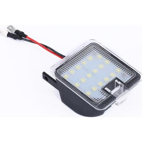 1PCS Puddle Light Under Side Mirror Lights 12V white for Kuga Focus 3 Kuga 2 S-Max WA6 2 Mondeo 4 5 Grand C-max 2 Escape License
