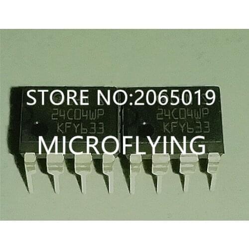 10PCS NEW M24C04-WBN6P 24C04WP 24C04W6 24CO4WP DIP-8
