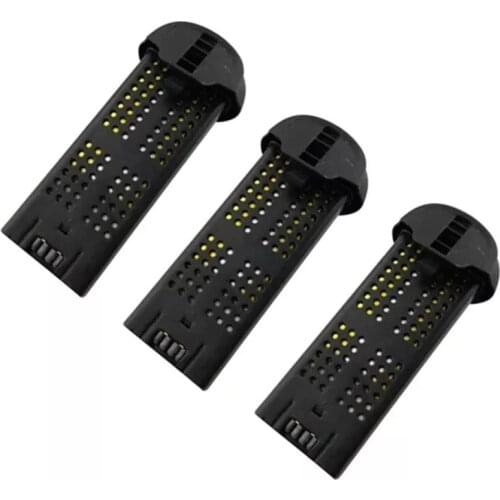 3Pcs 3.7V 400mah Battery for Syma X22 X22W WIFI FPV Mini Pocket RC Drone