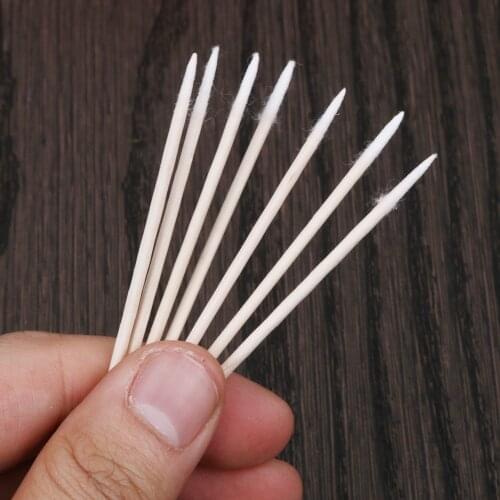 300pcs Wooden Handle Cotton Swab Women Beauty Makeup Cotton Swabs Make Up Medical Wood Sticks Nose Ears Cleaning Health Care Kit