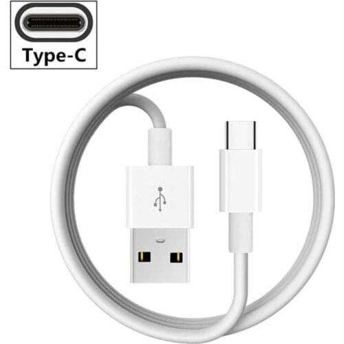 3A USB Type C Cable Charge PVC Type-C for Samsung Galaxy Xiaomi Huawei Mobile Phone USB C USB-C Cable Charger Cord