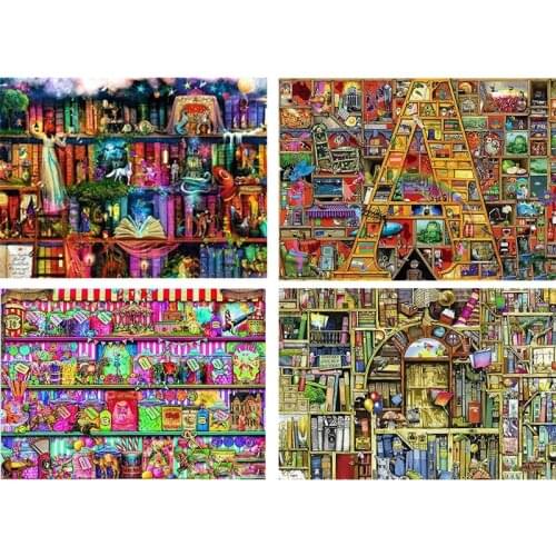 5D Diamond Embroidery Beaded Cartoon Cross Stitch Kit Full Square full round Drill Diamond Mosaic Kit Full Diamond Painting Set